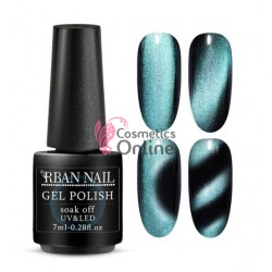 Oja semipermanenta Cat Eye 5D UV /LED RBAN NAIL Cod 5043 Green
